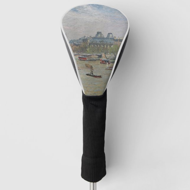 The Louvre, Spring  Camille Pissarro   Golf Head Cover (Front)