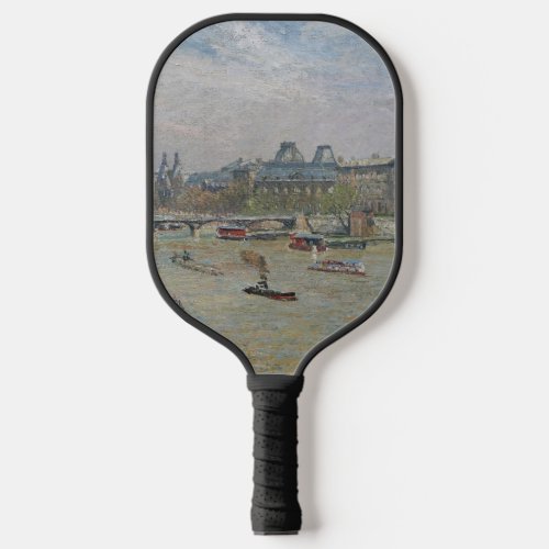 The Louvre Spring  Camille Pissarro   Pickleball Paddle