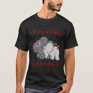 The Love Between Grandma and Grandkids friends spo T-Shirt
