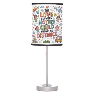 The Love Between Mother And Child Table Lamp