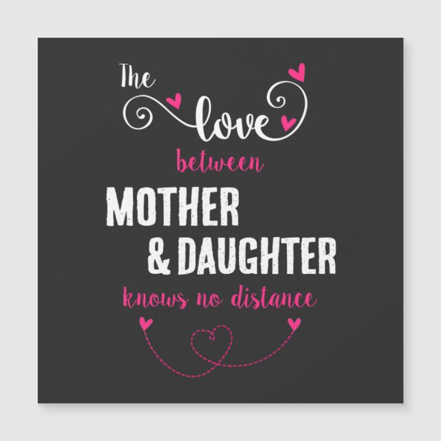 The love between mother and daughter distance (Front)