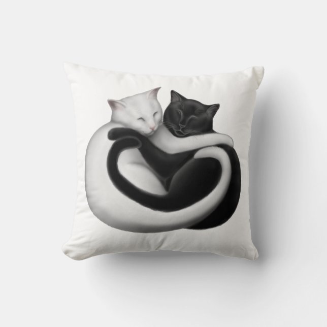 The Love Cats Pillow (Front)