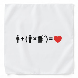 The Love Equation for Men Bandana