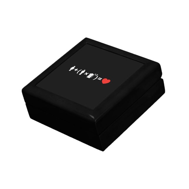 The Love Equation for Men Jewelry Box (Side)