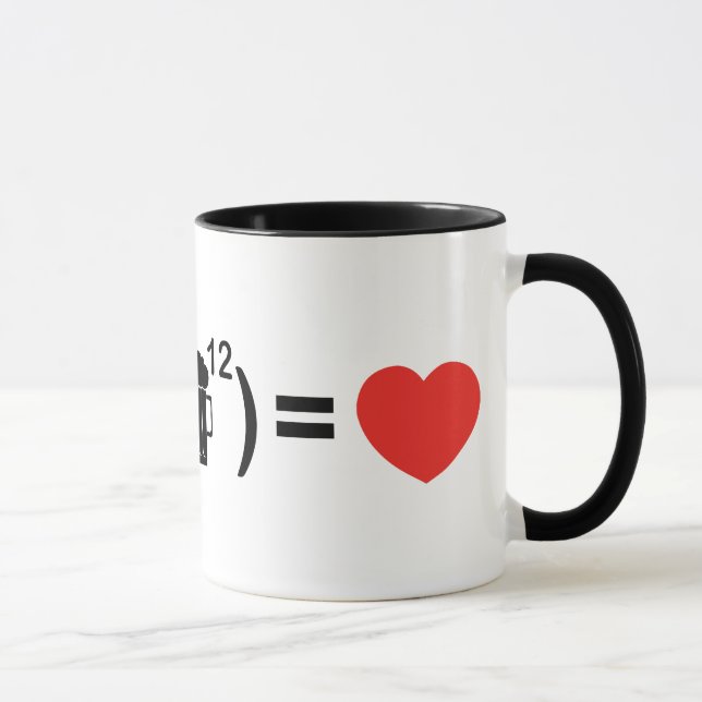 The Love Equation for Men Mug (Right)