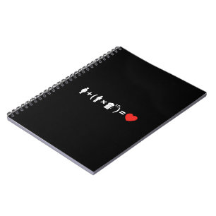 The Love Equation for Men Notebook