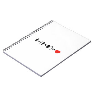 The Love Equation for Men Notebook