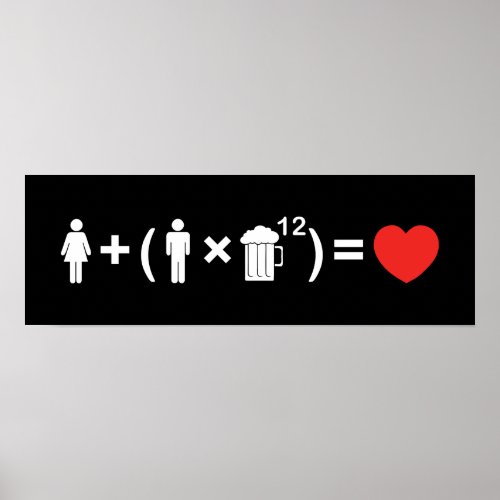 The Love Equation for Men Poster
