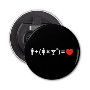 The Love Equation for Women Bottle Opener