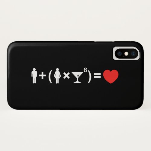 The Love Equation for Women iPhone XS Case