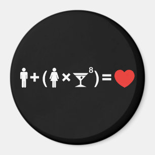 The Love Equation for Women Magnet