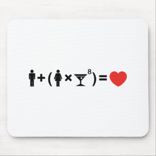 The Love Equation for Women Mouse Pad