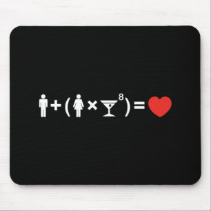 The Love Equation for Women Mouse Pad