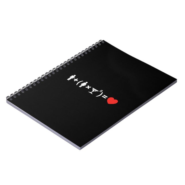 The Love Equation for Women Notebook (Left Side)