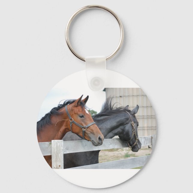The Love Horses Keychain (Front)