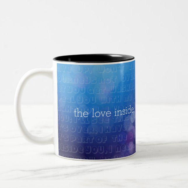 The Love Inside... - Ghost the Musical Mug (Left)