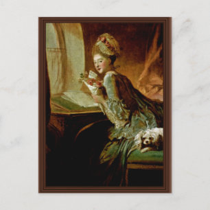 The Love Letter, By Fragonard, Jean-Honoré Postcard