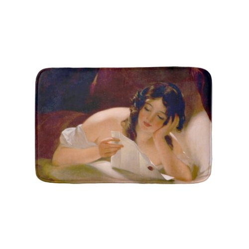 The Love Letter by Thomas Sully Bath Mat