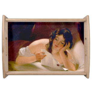 The Love Letter (by Thomas Sully) Serving Tray