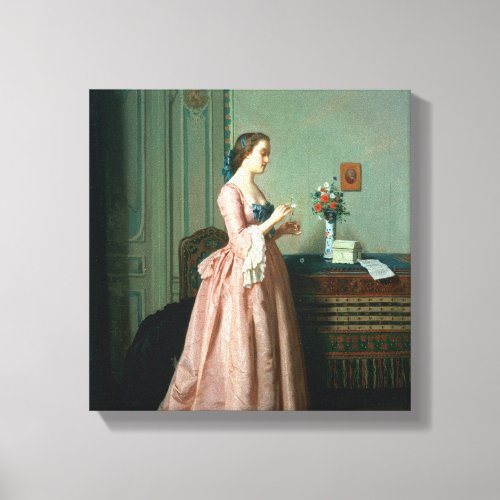 The Love Letter Canvas Print