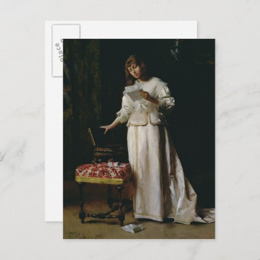 The Love Letter Postcard Zazzle