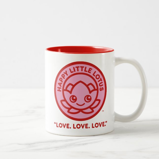 The Love Mug. Two-Tone Coffee Mug (Right)