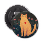 The Love of a Cat, a Charles Dickens&#39; Quote Bottle Opener
