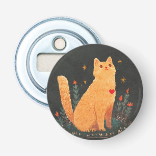 The Love of a Cat, a Charles Dickens' Quote Bottle Opener