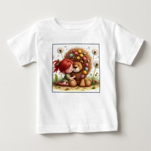 The love of Dandelions Baby T-Shirt (Front)