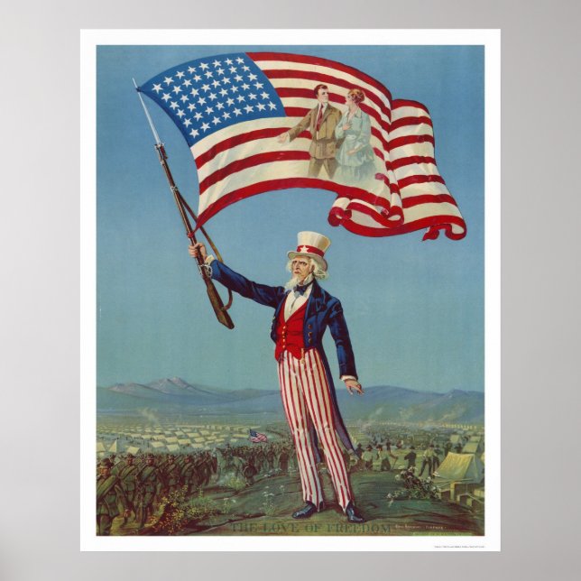 The Love of Freedom Poster (Front)