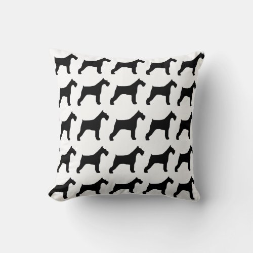 The Love of Giant Schnauzers Pillow