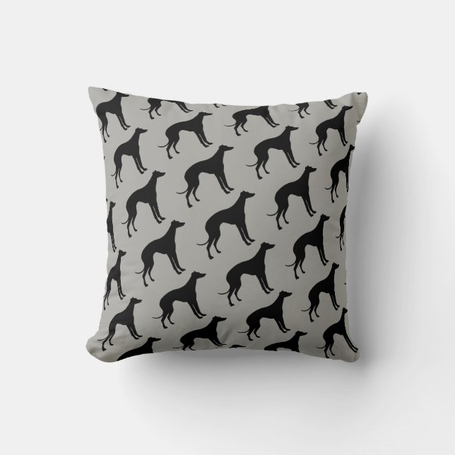 The Love of Italian Greyhound Dogs Pillow (Front)
