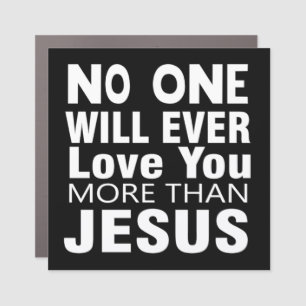 The Love of Jesus Car Magnet