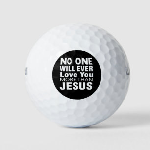 The Love of Jesus Golf Balls