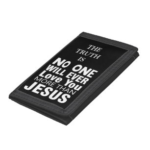 The Love of Jesus Trifold Wallet