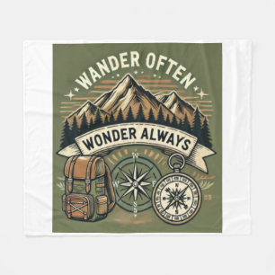 The Love of Nature Fleece Blanket