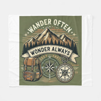 The Love of Nature Fleece Blanket