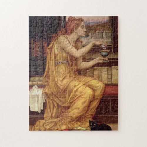 The Love Potion by Evelyn de Morgan Jigsaw Puzzle