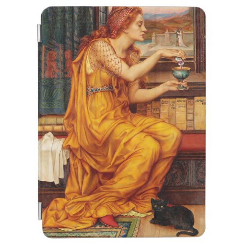 The Love Potion _ Evelyn De Morgan Painting iPad Air Cover
