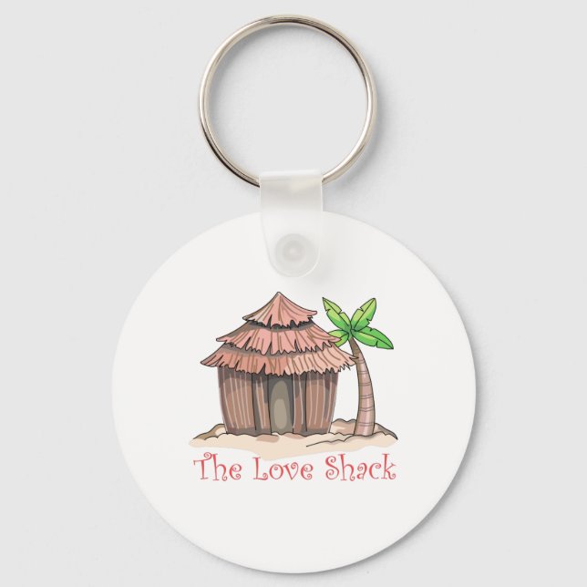 The Love Shack Keychain (Front)