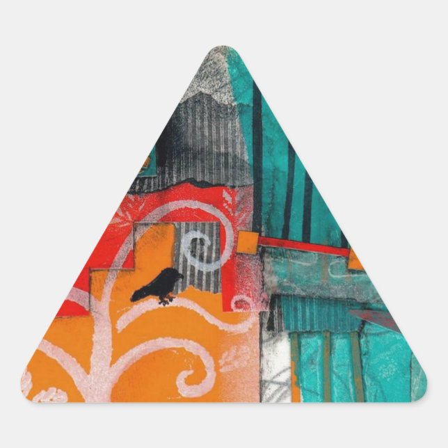 The Love Triangle Sticker (Front)