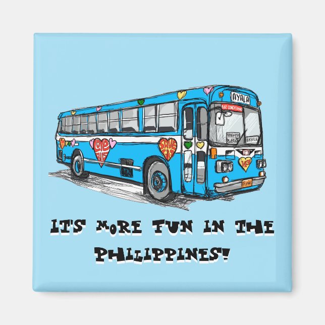 The LoveBus Magnet (Front)