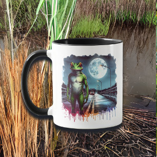 The Loveland Frogman Ohio Cryptid Mug