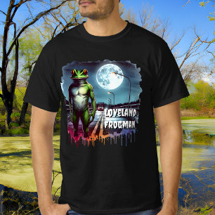 The Loveland Frogman Ohio Cryptid T-Shirt