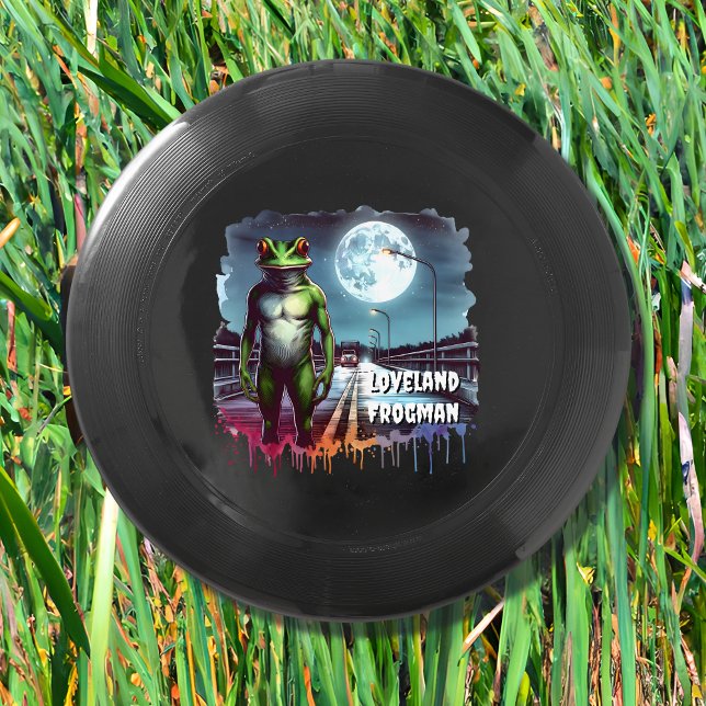 The Loveland Frogman | Ohio Cryptid Wham-O Frisbee (Creator Uploaded)