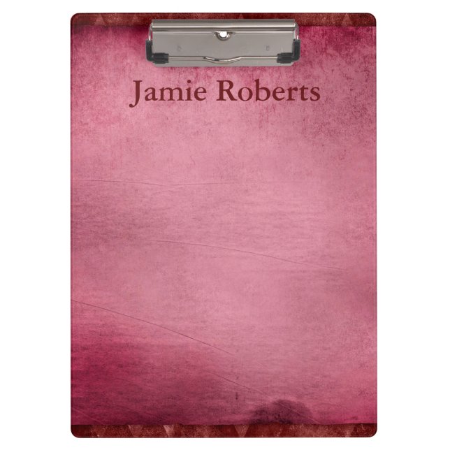 The Lovely Purple Parchment Clipboard (Front)