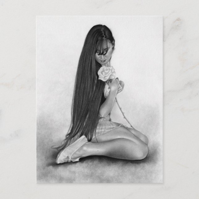 The Lovely Rose Postcard (Front)