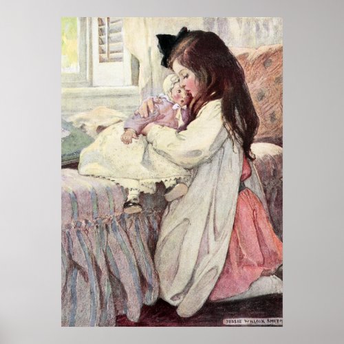The Lover by Jessie Willcox Smith Poster