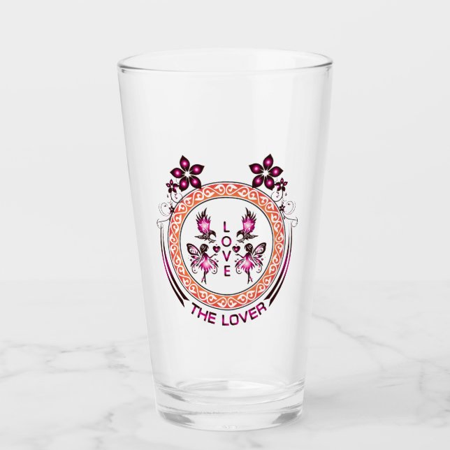 The Lover Drinkware Glass (Front)