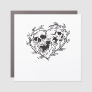 The Lover Till Death Do Us  Car Magnet